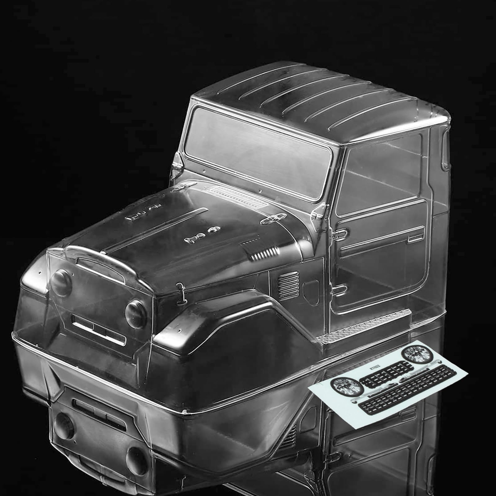 Amazon.com: Linsvirgo 1/10 RC Crawler Car Clear Body, 1965 Toyota